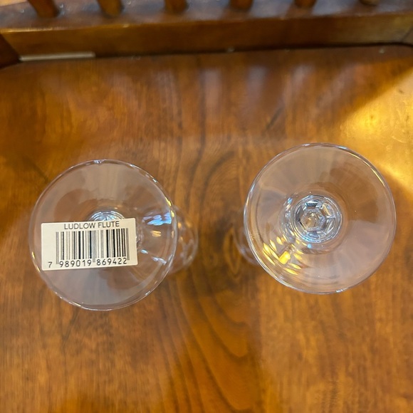 Royal Albert Ludlow Crystal Flutes Set/2 - Picture 2 of 12